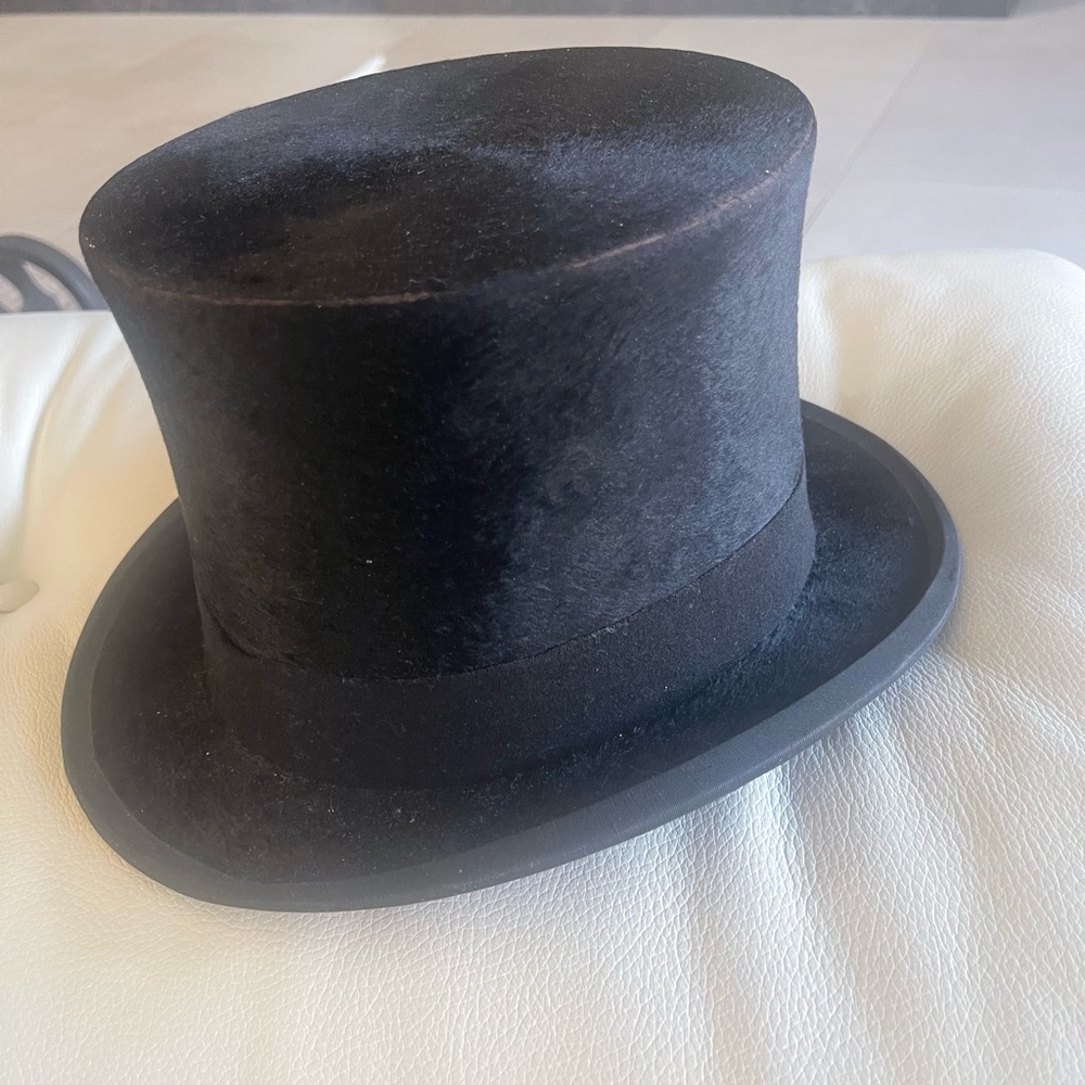 Vintage (Antique) Silk Top Hat circa 1910